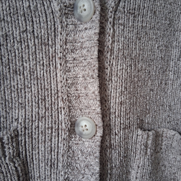 Abercrombie & Fitch Oatmeal/Gray Cardigan - Picture 2 of 5